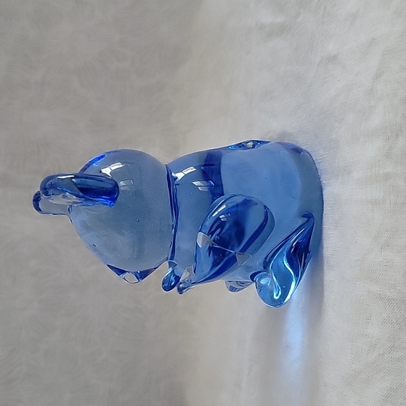 Blue Art Glass Koala - Picture 2 of 6